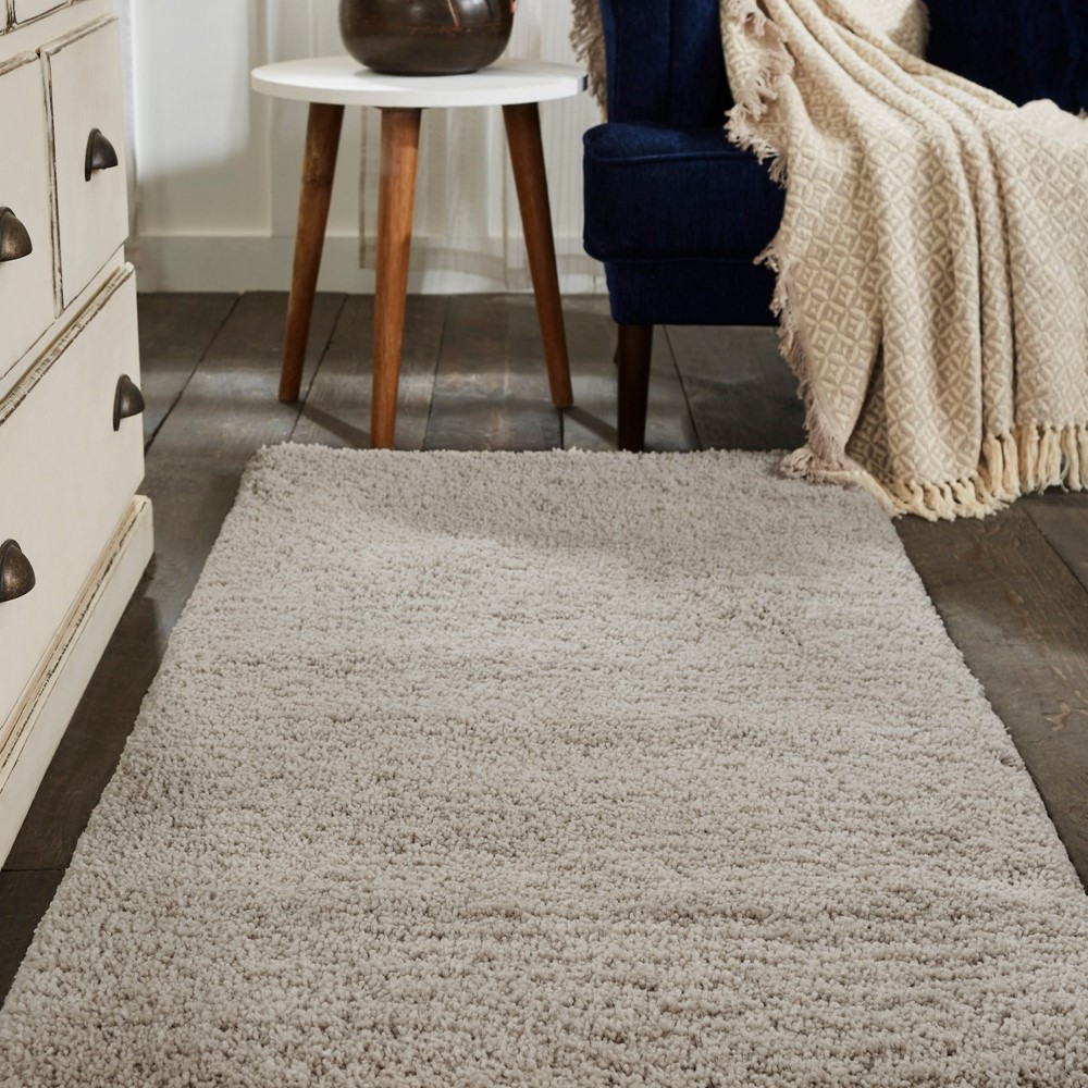 Louise 02 Slate Rugs by Concept in Silver